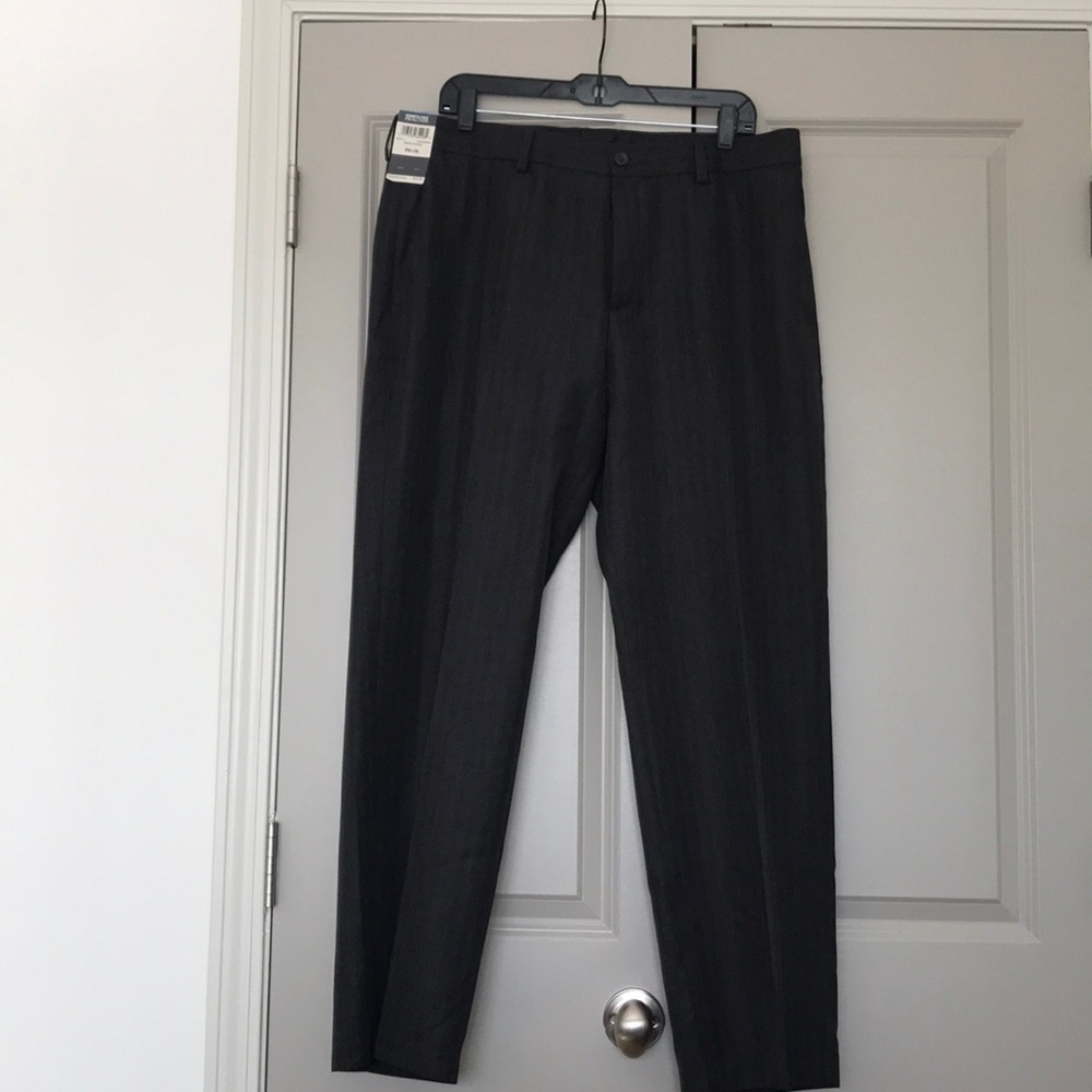 NWT Kenneth Cole Reaction dress pants grey 36x30